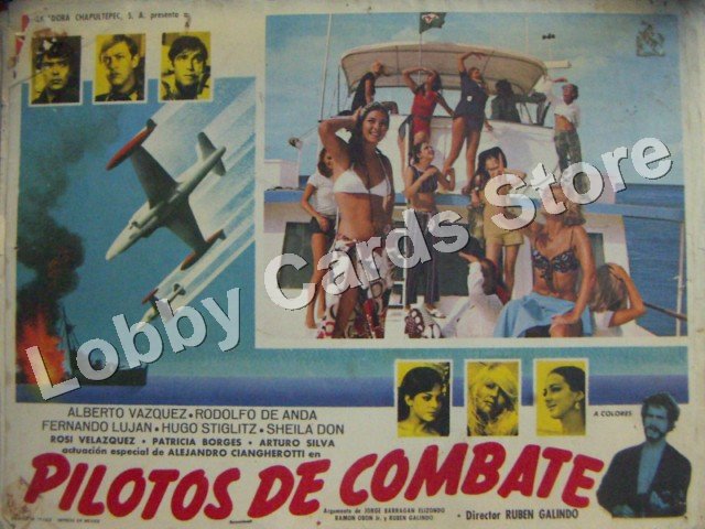 RODOLFO DE ANDA/PILOTOS DE COMBATE